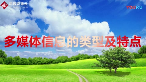 多媒體的類型劃分？