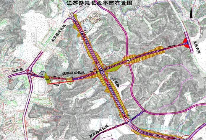 原路改線—提高原路的使用質(zhì)量和通過能力