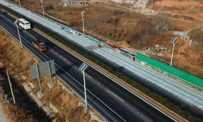 光伏智能道路—承載式高速光伏路面