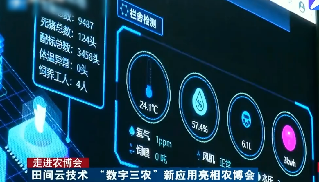 田間云技術“數字三農”新應用亮相農博會