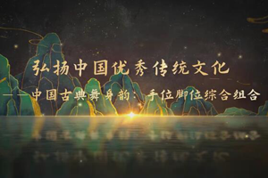 微課：早期教育、學(xué)前教育專(zhuān)業(yè)《舞蹈基礎(chǔ)—弘揚(yáng)中國(guó)優(yōu)秀傳統(tǒng)文化—中國(guó)古典舞身韻手位腳位綜合練習(xí)》