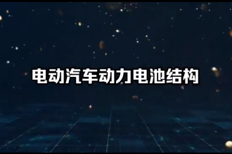 電動汽車動力電池結構