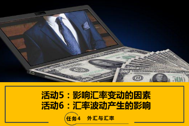<em>課件</em>：<em>國際金融</em>、金融服務(wù)<em>與</em><em>管理</em>、國際經(jīng)濟(jì)<em>與</em>貿(mào)易<em>專業(yè)</em>《<em>國際金融</em>—4.3&4<em>影響</em>匯率變動<em>的</em>因素及產(chǎn)生<em>的</em><em>影響</em>》