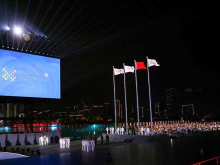 運動會開幕式升旗系統